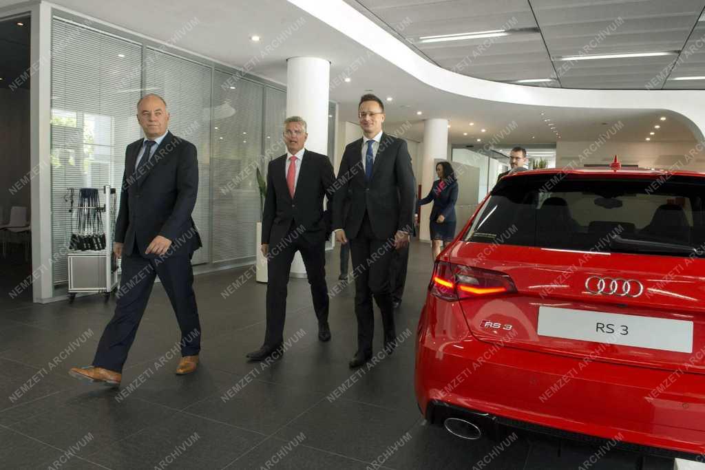 Szijjártó Péter Németországban
