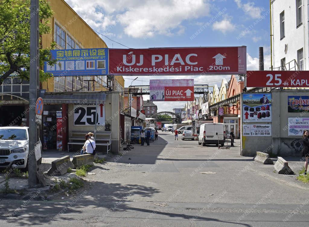 Városkép - Budapest - Kínai piac
