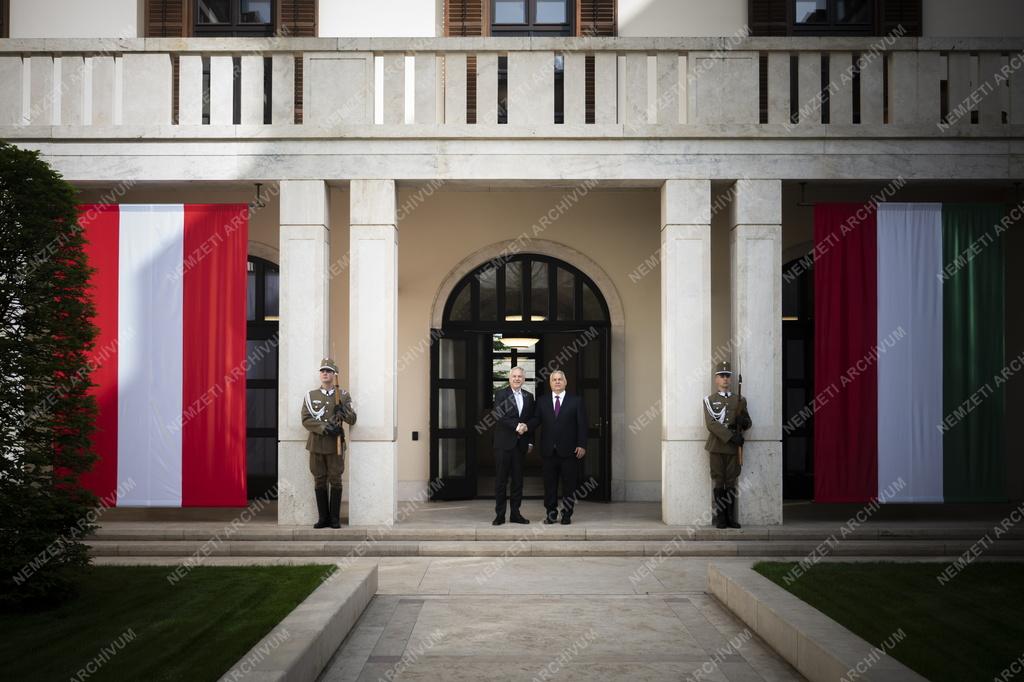 Orbán Viktor fogadta az osztrák Nemzeti Tanács elnökét 