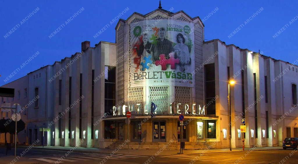Kultúra - Győr - A Richter-terem épülete