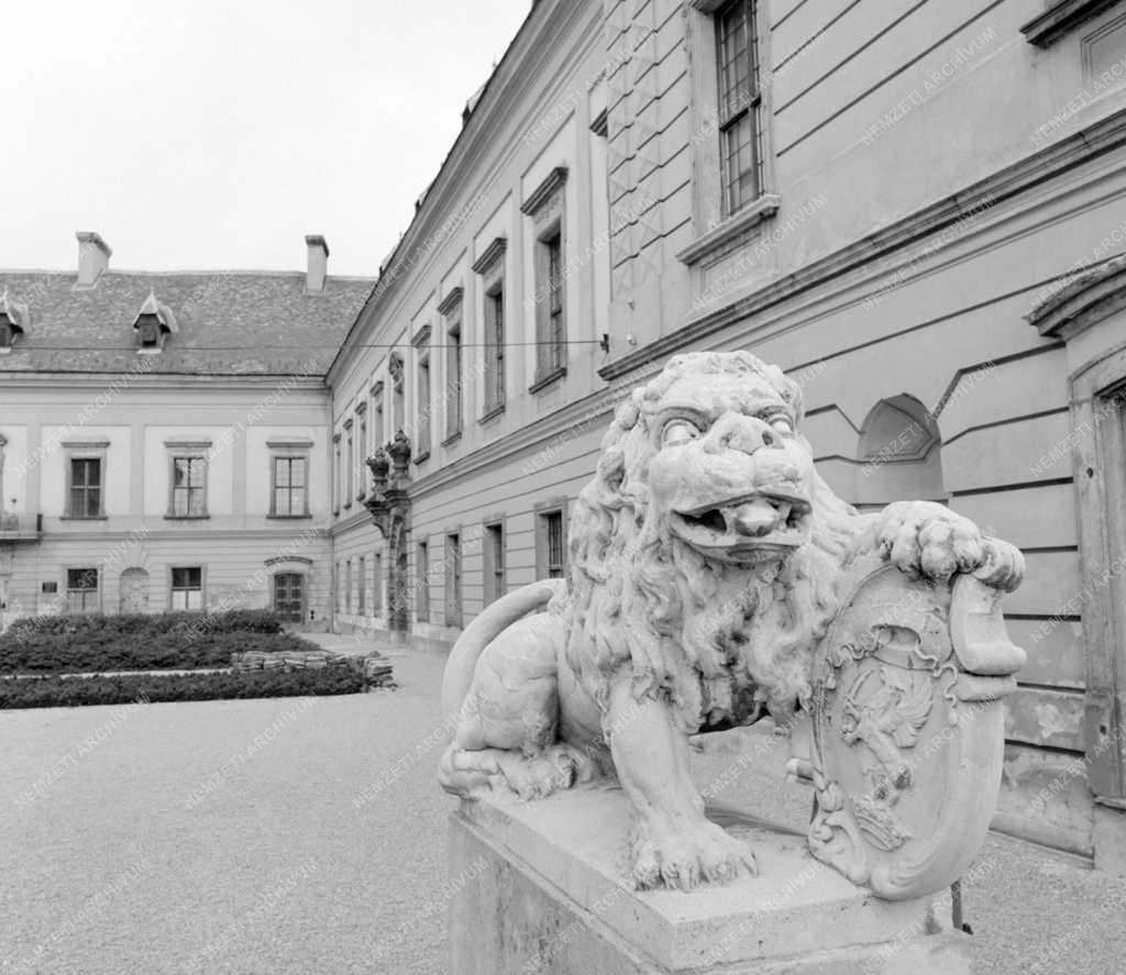 Városkép - Az Esterházy-kastély Pápán
