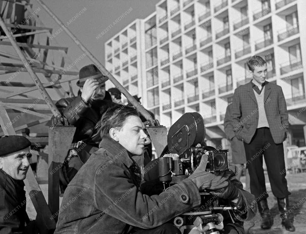 Kultúra - Téli szerelem című zenés TV-film forgatása