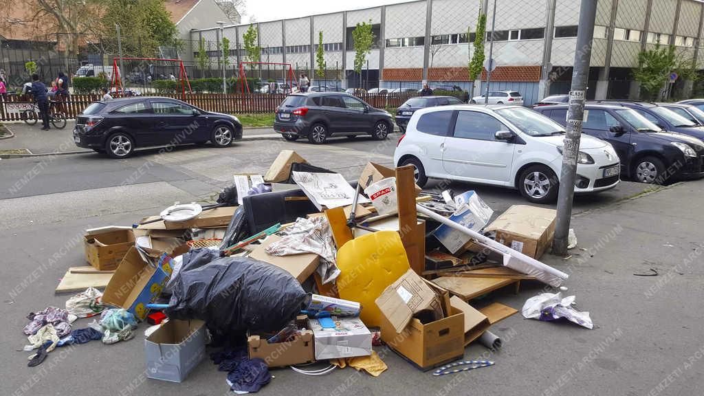 Környezetvédelem - Budapest - Lomtalanítás Kőbányán