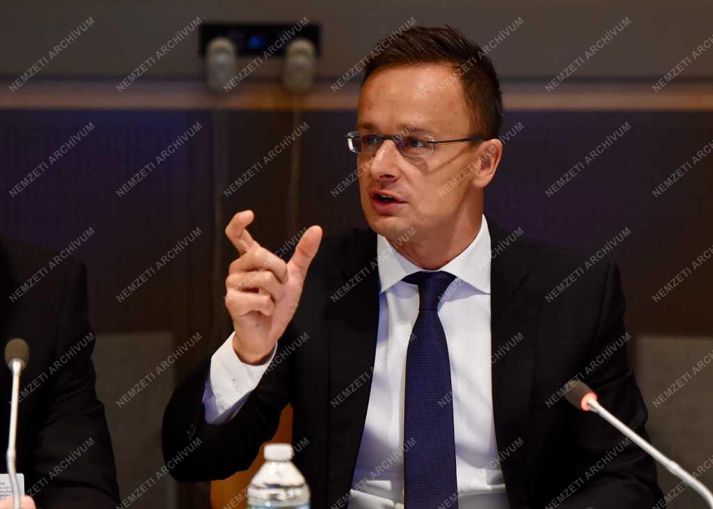 Szijjártó Péter New Yorkban 