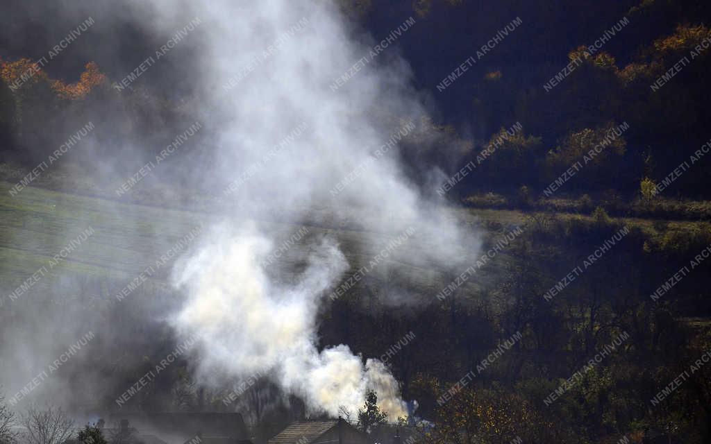 Természet - Torockó - Őszi lombégetés