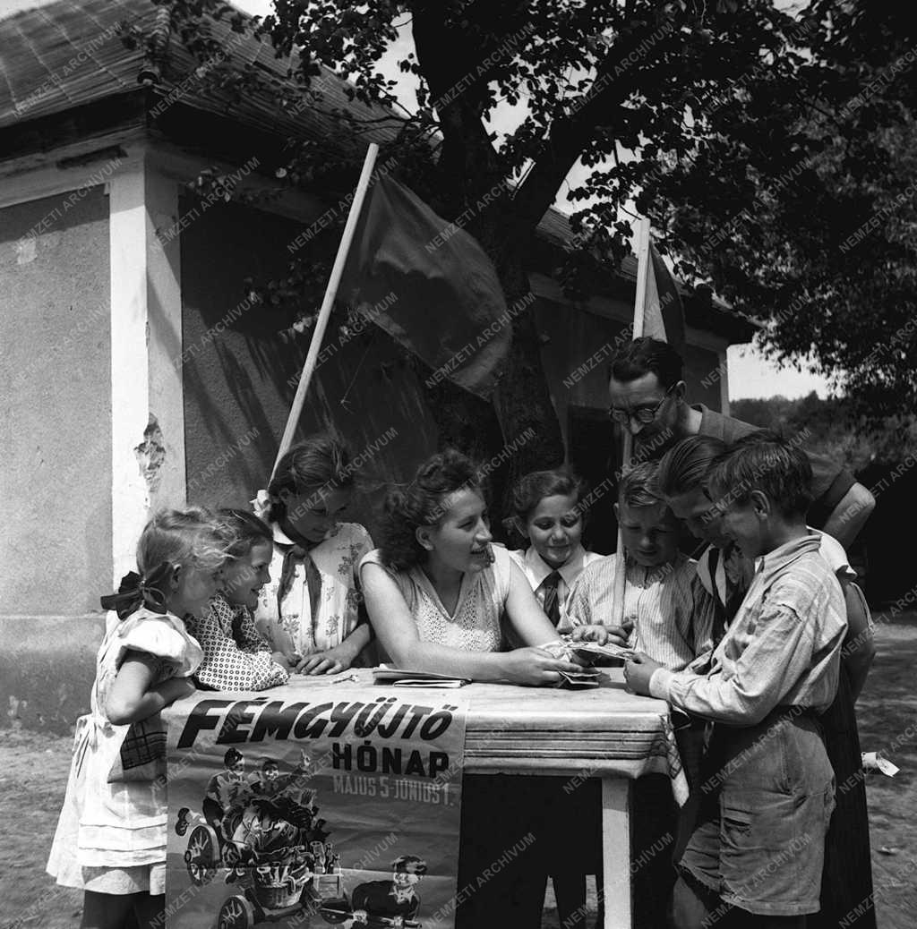 Oktatás - Iskolai fémgyűjtés