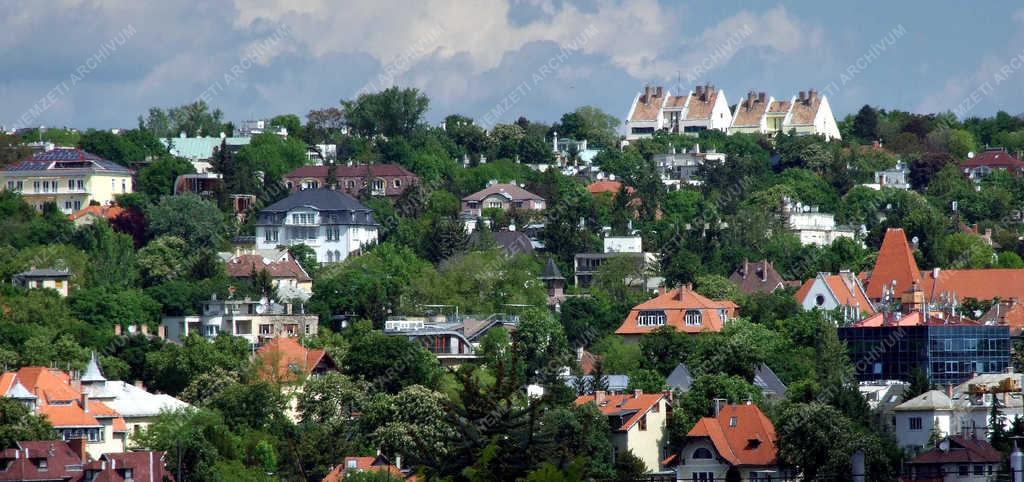 Városkép - Budapest - Rózsadombi épületek