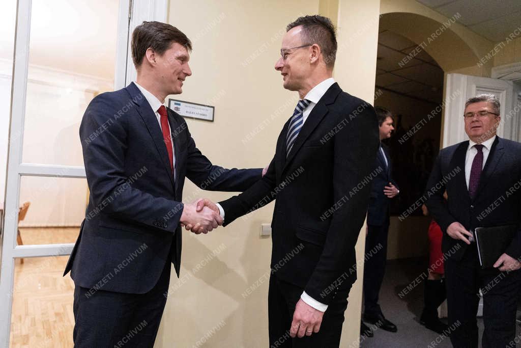 Szijjártó Péter Rigában