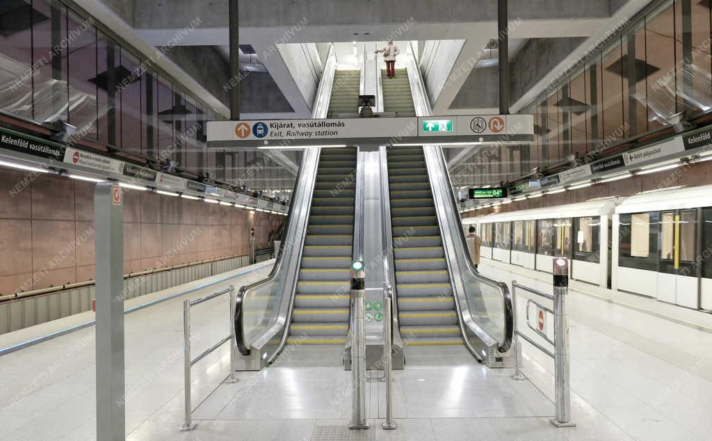 Közlekedés - Budapest - M4-es metró
