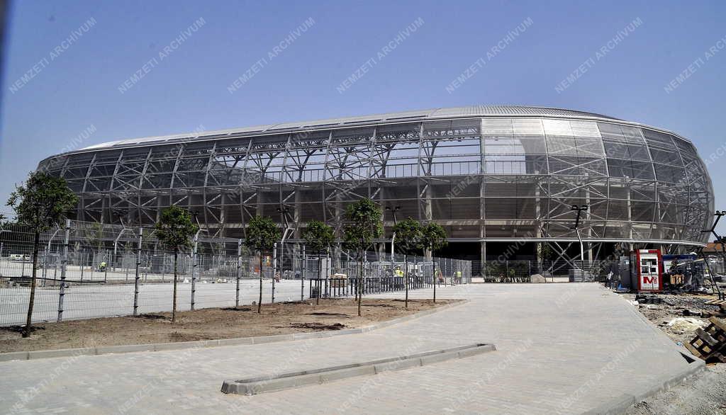 Sportlétesítmény - Budapest - Az  FTC új stadionja az Üllői úton
