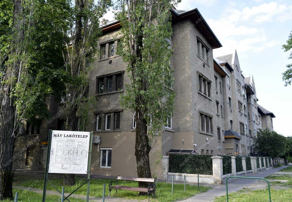Vársokép - Budapest - Gyáli úti MÁV lakótelep