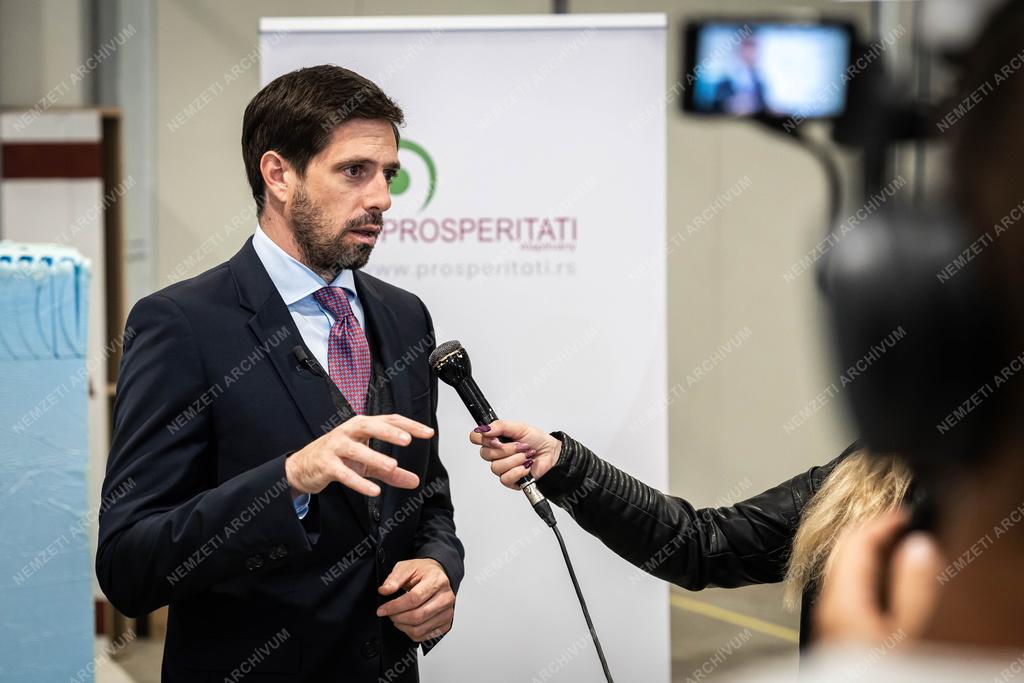 Magyar Levente a Vajdaságban
