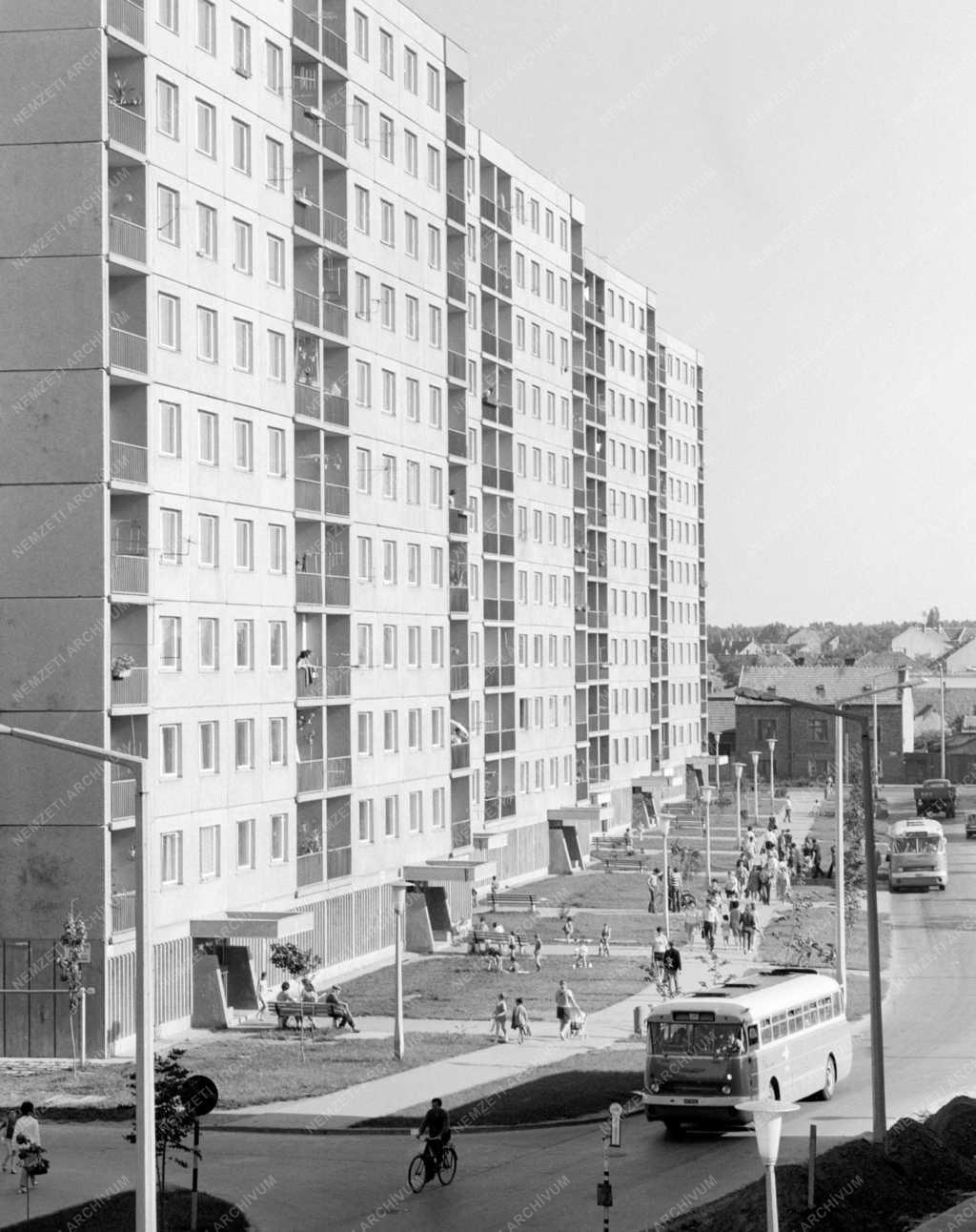 Városkép - Lakótelep épül Szegeden