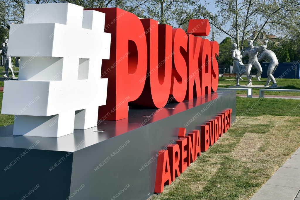 Kultúra - Megújult a Puskás Ferenc Stadion szoborparkja  
