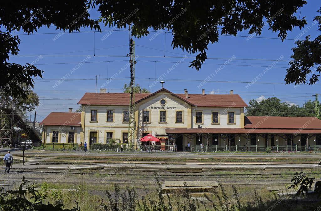 Városkép - Budapest - Rákospalota-Újpest vasútállomás