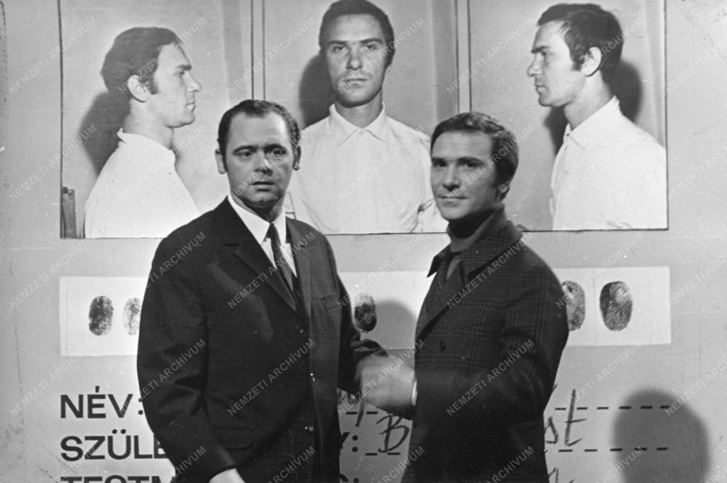 Televízió - Radványi Ervin író és Tordy Géza színész