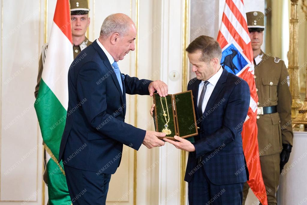 Karikó Katalin és Krausz Ferenc megkapta a Magyar Corvin-lánc kitüntetést