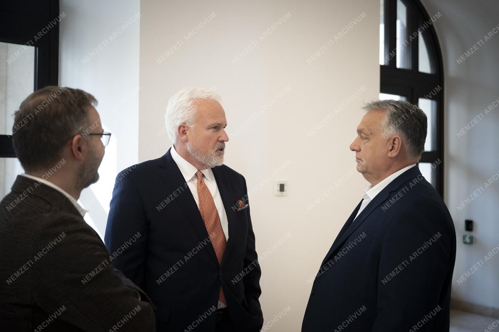 Orbán Viktor fogadta Matt Schlappet, a CPAC Foundation elnökét