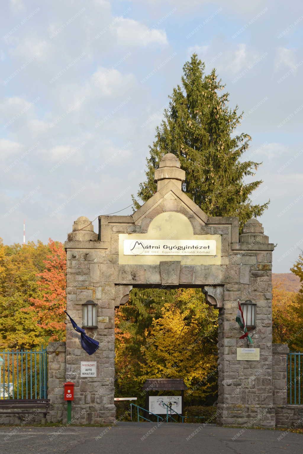 Egészségügyi létesítmény - Mátraháza - Mátrai Gyógyintézet