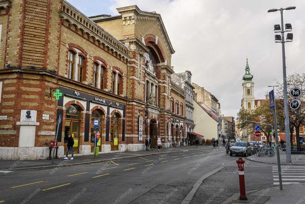 Városkép - Budapest - Vásárcsarnok a Batthyány téren