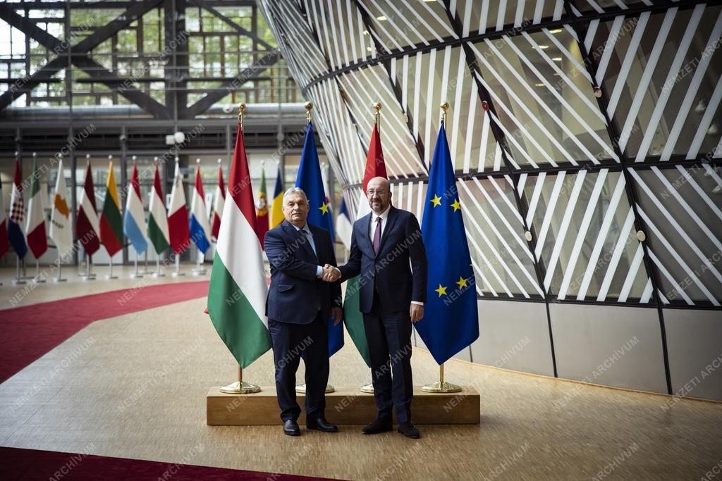 EU-elnökség - Orbán Viktor az Európai Tanács elnökével tárgyalt