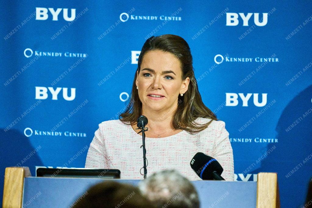 Novák Katalin Utahban