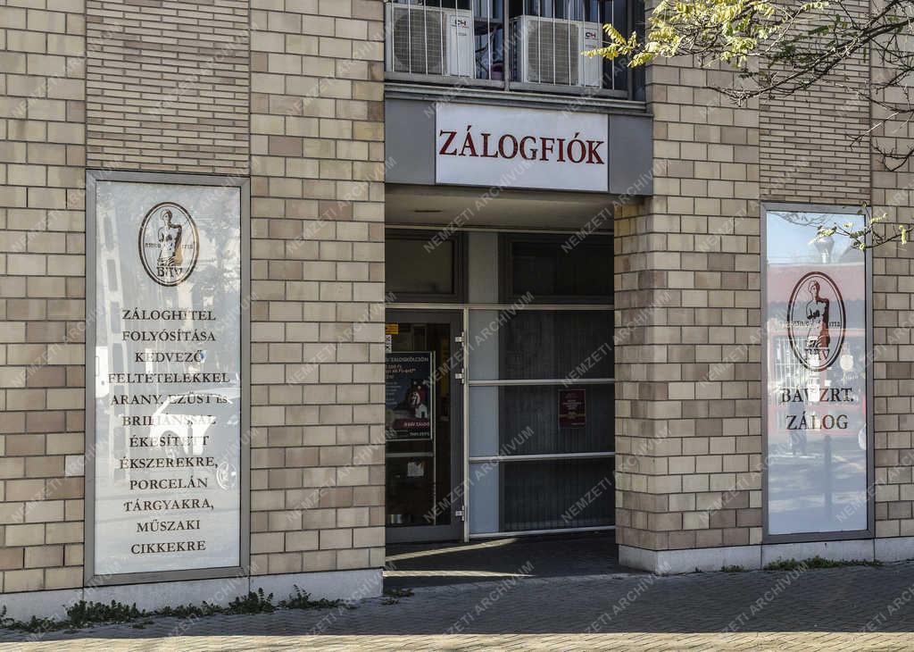 Városkép - Budapest - BÁV zálogfiók