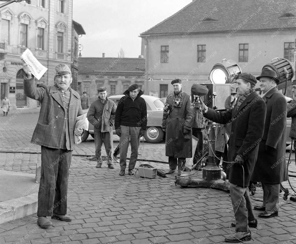 Kultúra - A pénzcsináló című film forgatása 