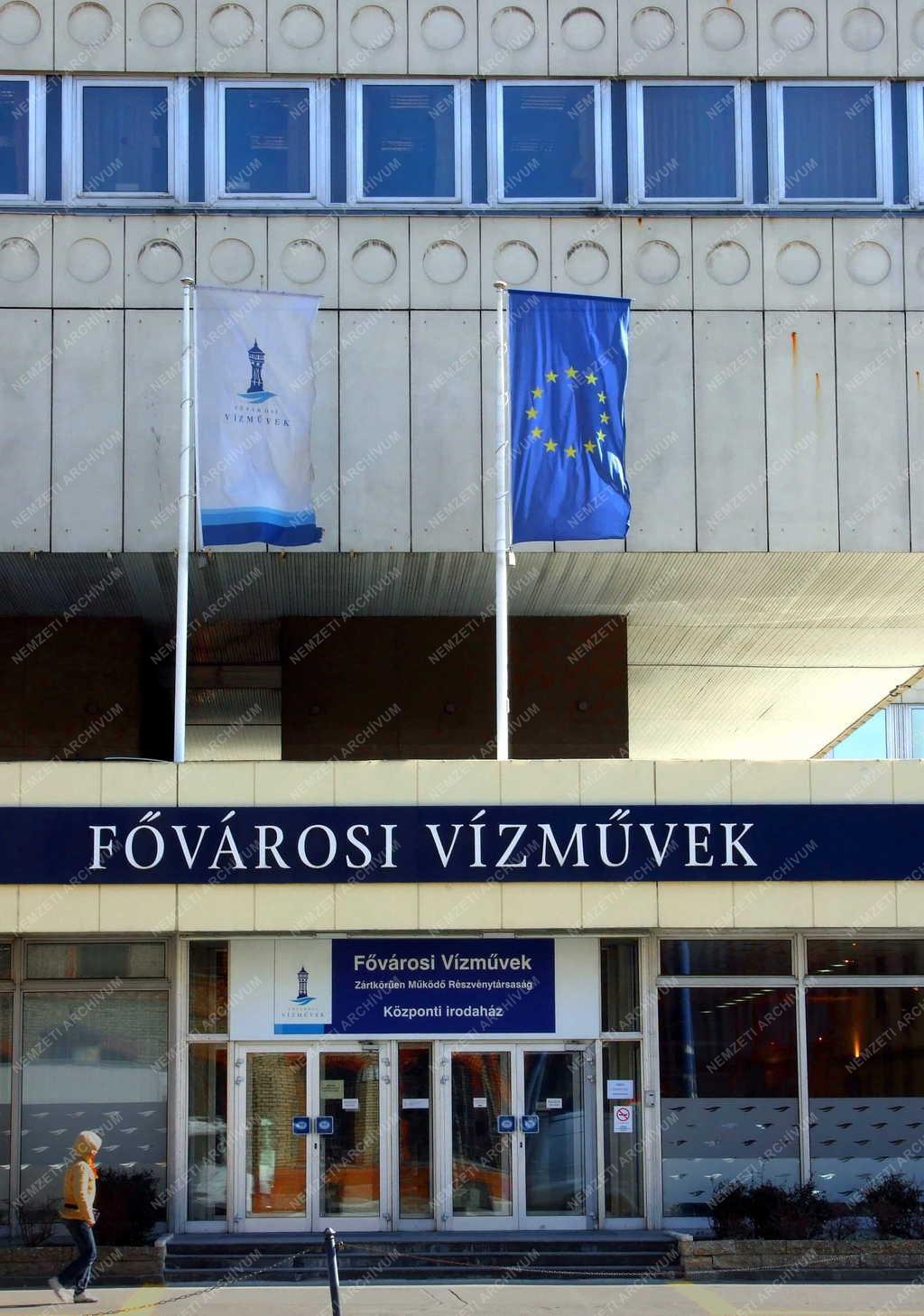 Épület - Budapest - A Fővárosi Vízművek székháza 