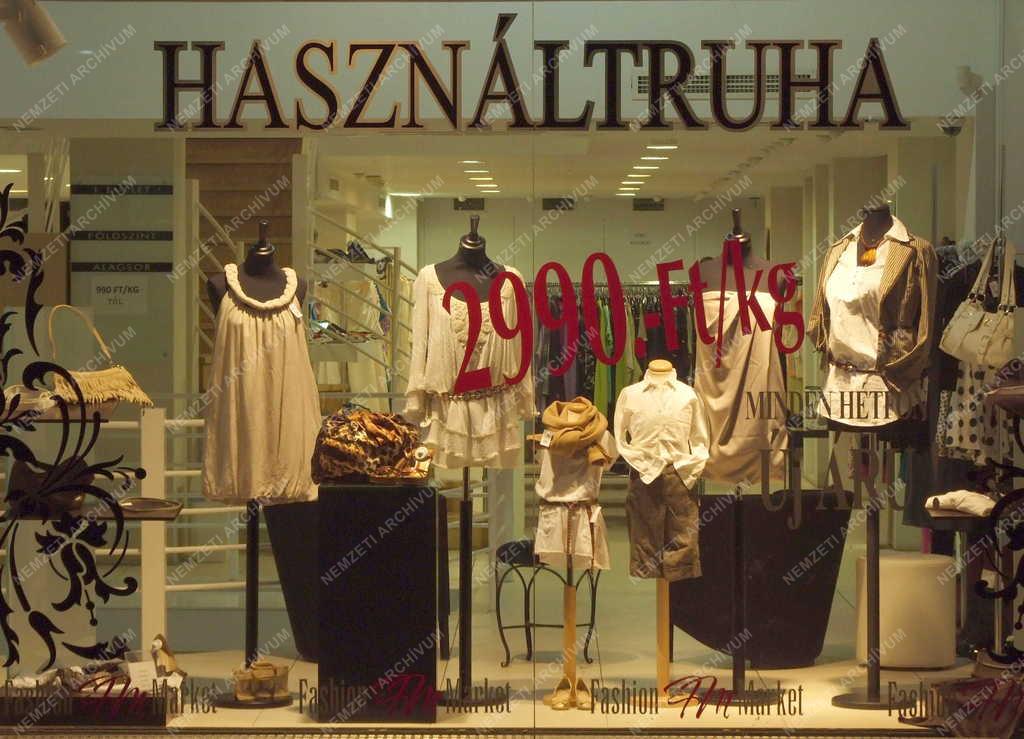 Kereskedelem - Használtruha szaküzlet