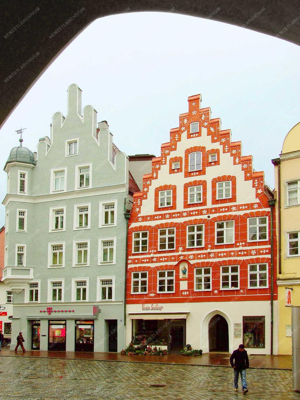 Németország – Landshut – Városkép