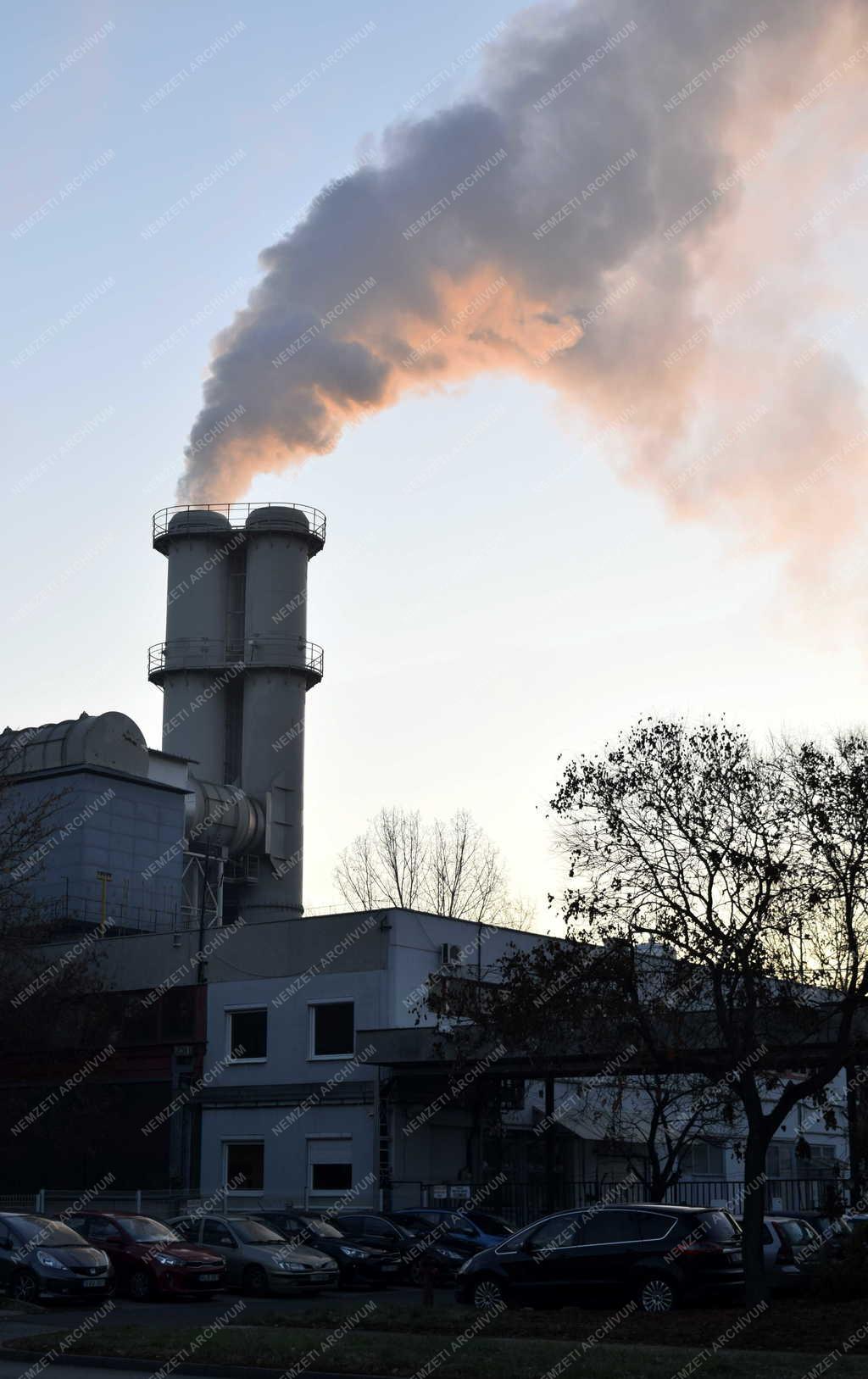 Energiaellátás - Budapest - Fővárosi Távfűtő Művek fűtőműve
