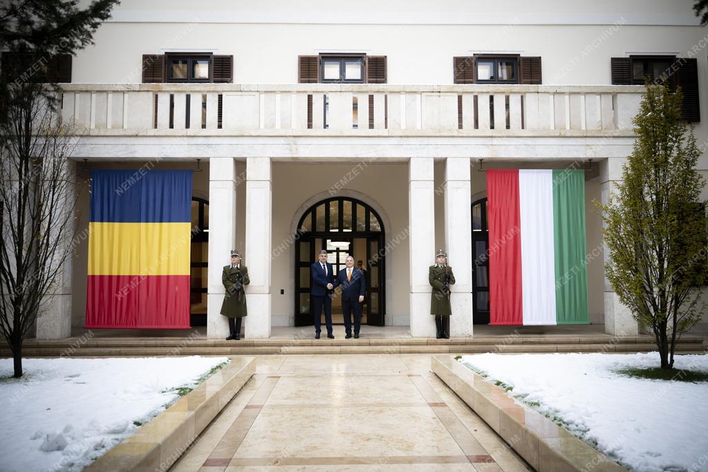 Orbán Viktor a román miniszterelnökkel tárgyalt