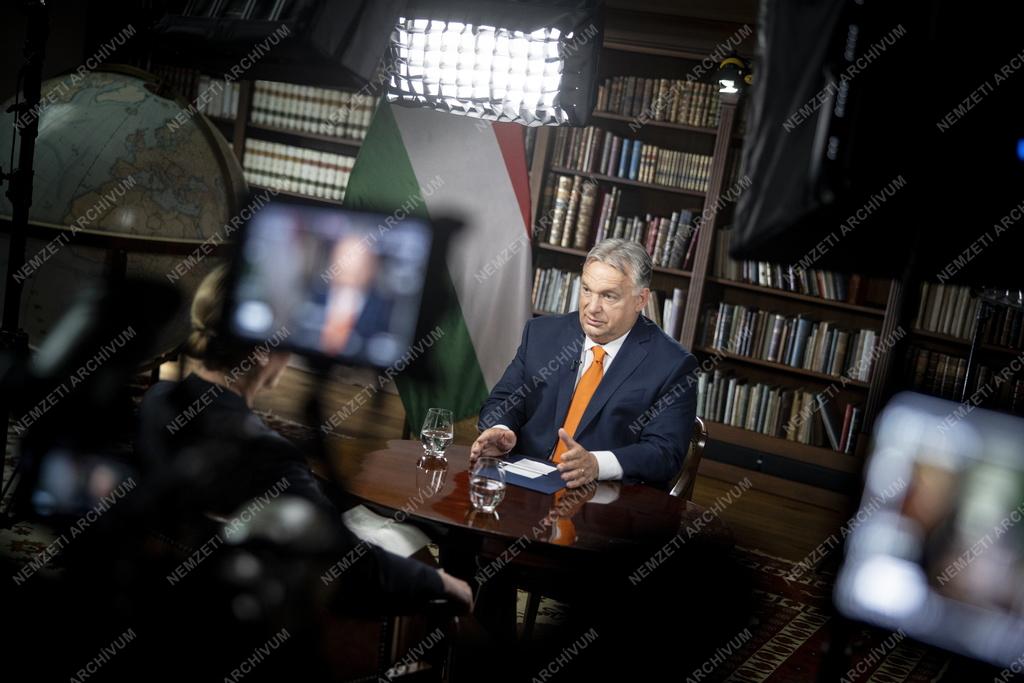 Orbán Viktor interjút adott az M1-nek