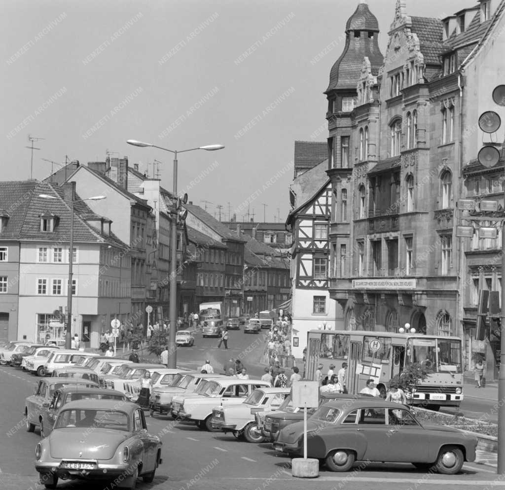 Városkép - Eisenach belvárosa