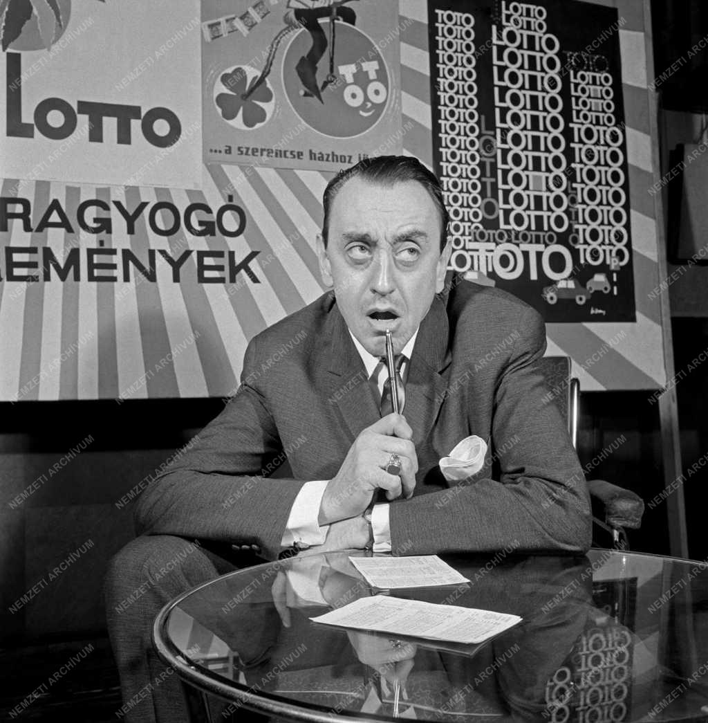 Szerencsejáték - Ötöslottó és Totó reklám