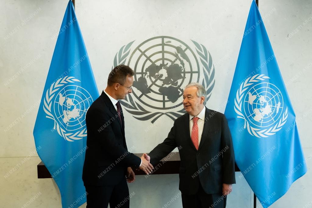 Szijjártó Péter New York-ban