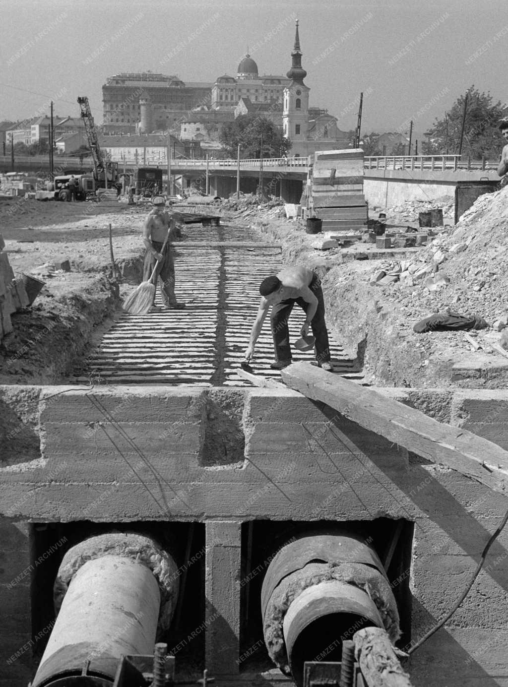 Energia - Szolgátatás - Budavári távfűtési vezeték 