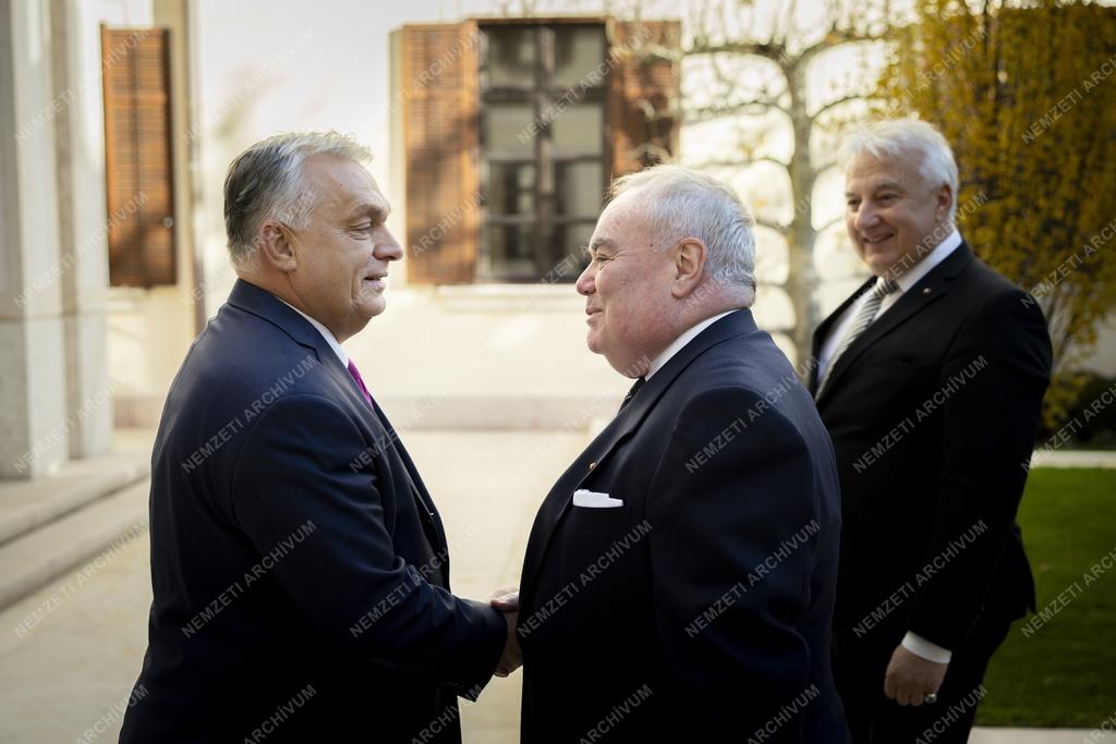 Orbán Viktor a Szuverén Máltai Lovagrend nagymesterével tárgyalt