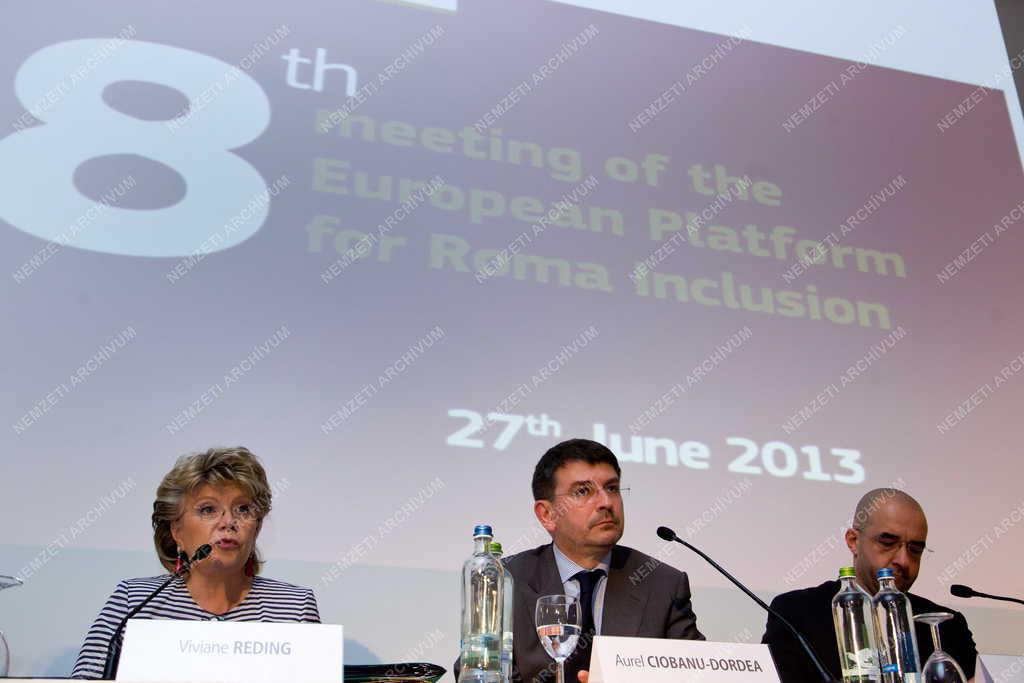 Az Európai Roma Platform brüsszeli ülése