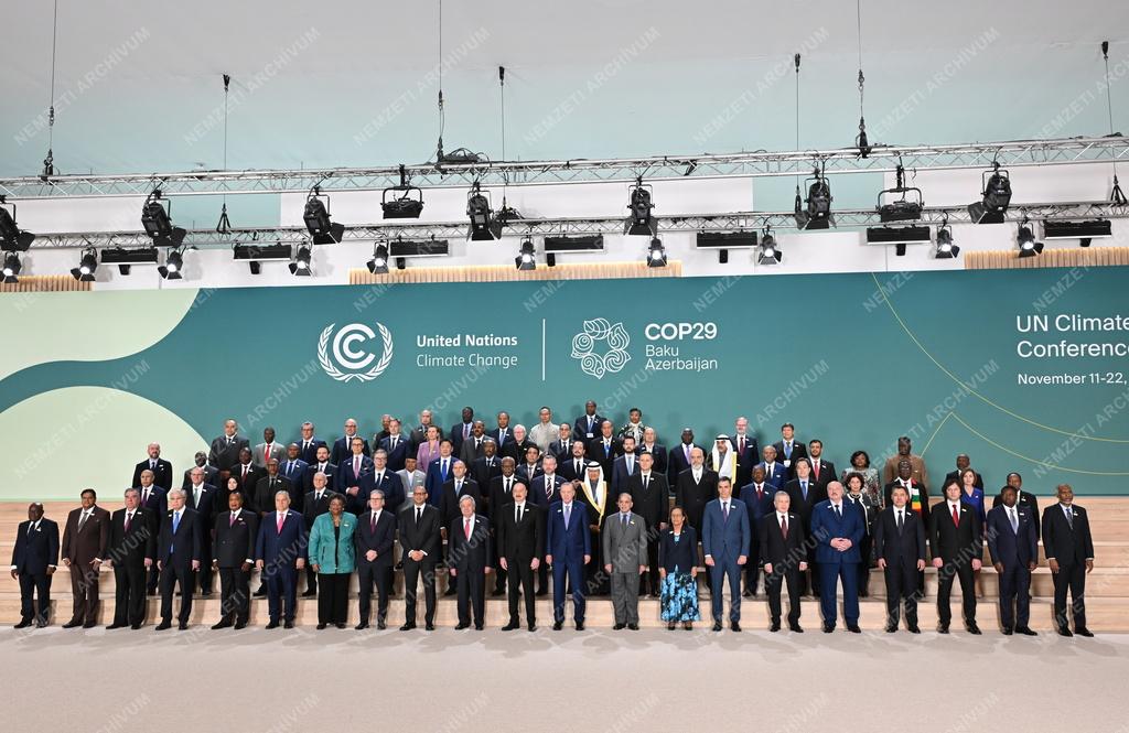 Orbán Viktor a COP29 klímakonferencián Azerbajdzsánban
