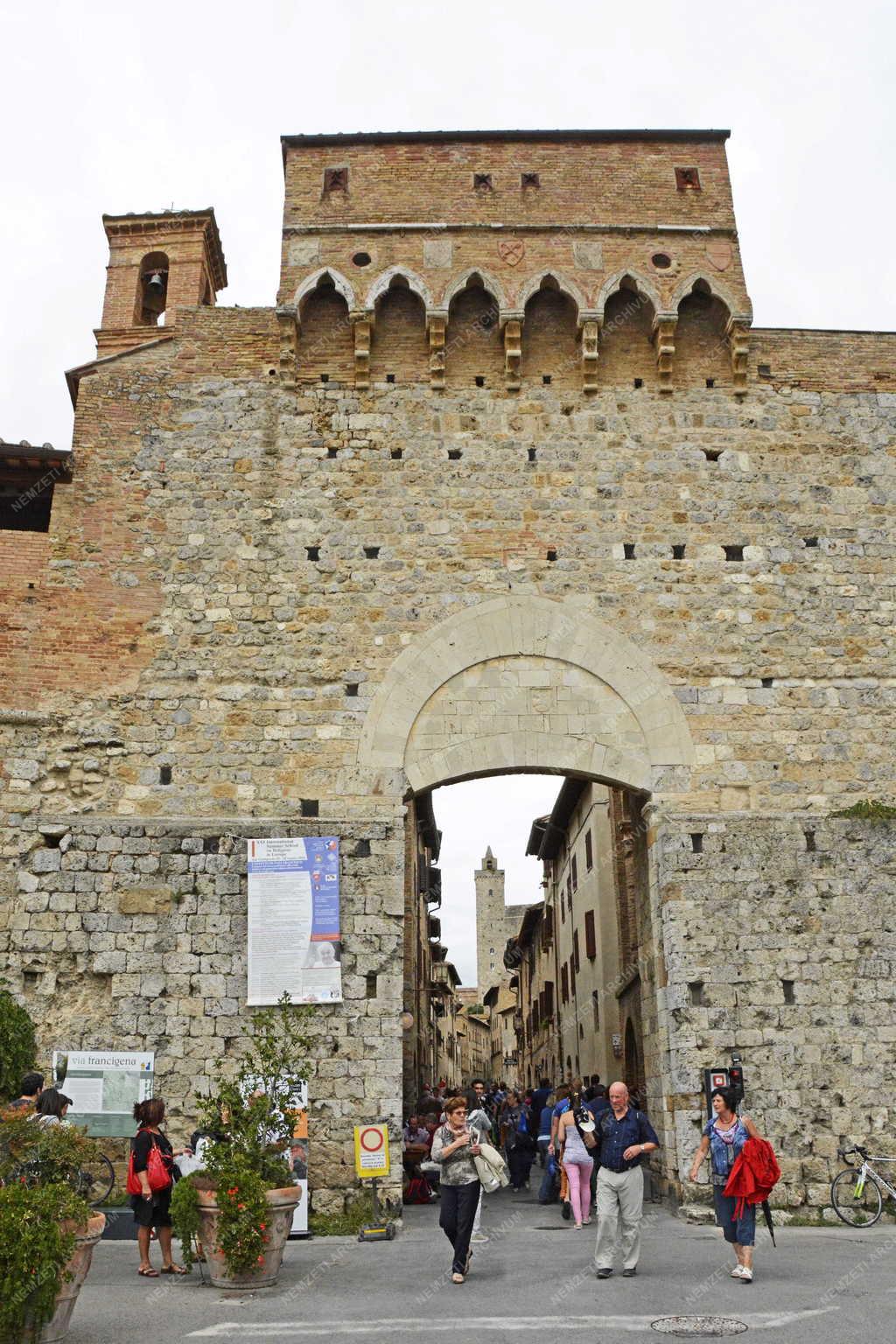Városkép - San Gimignano 