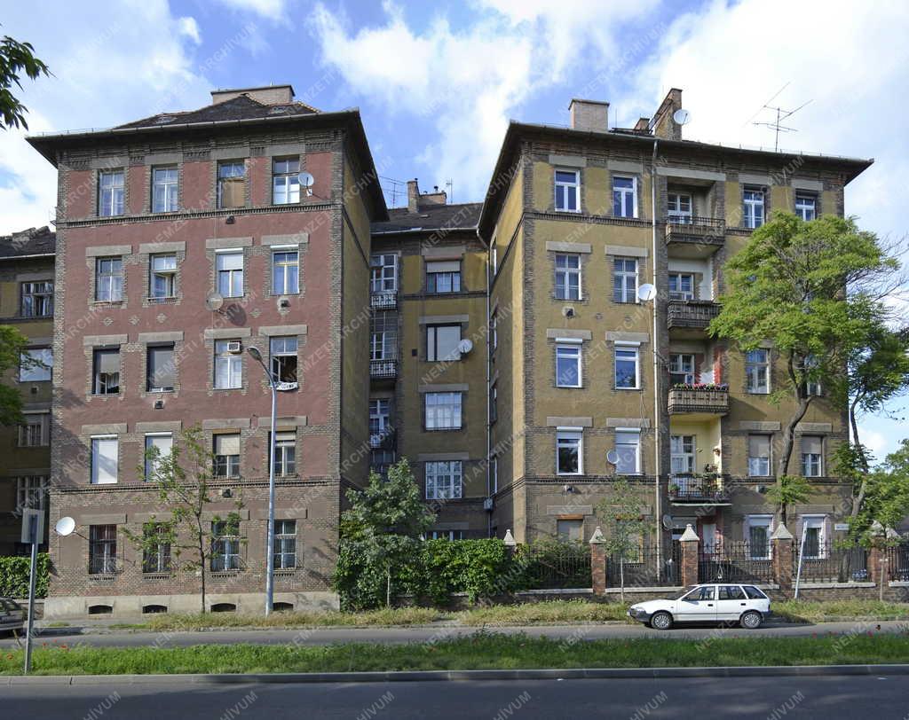 Budapest - A MÁV Gépgyár lakótelepe