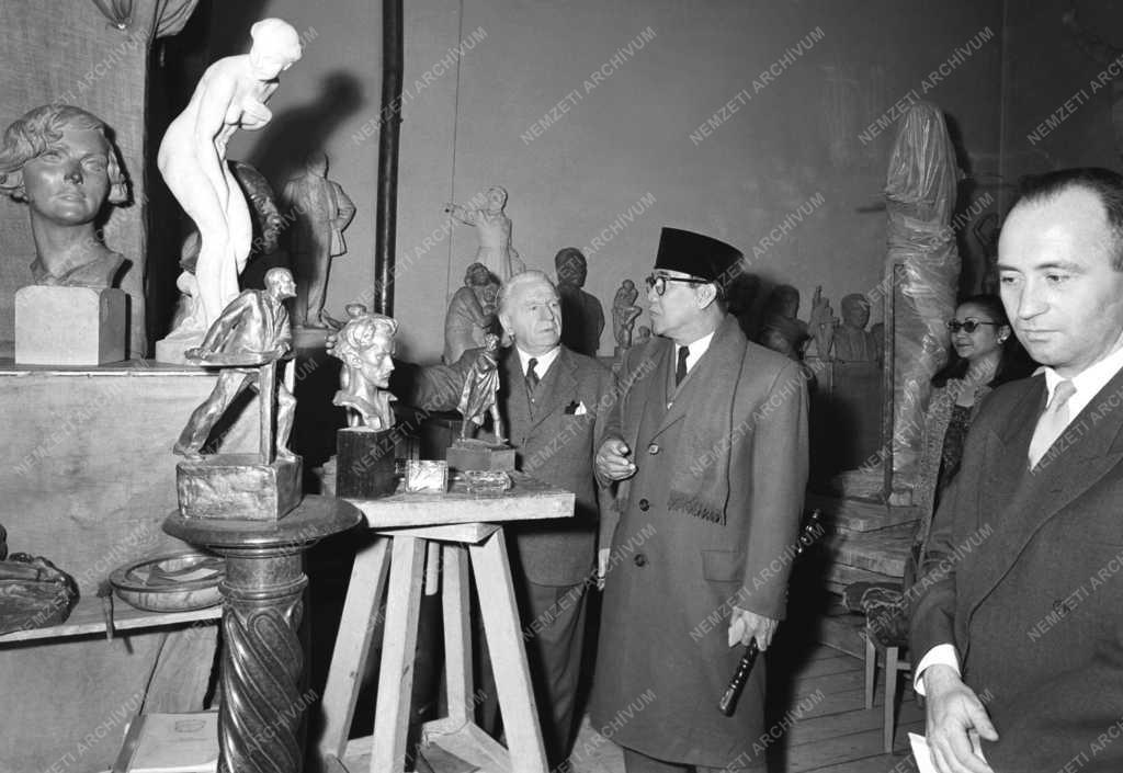 Külkapcsolat - Ahmed Sukarno indonéz elnök Magyarországon