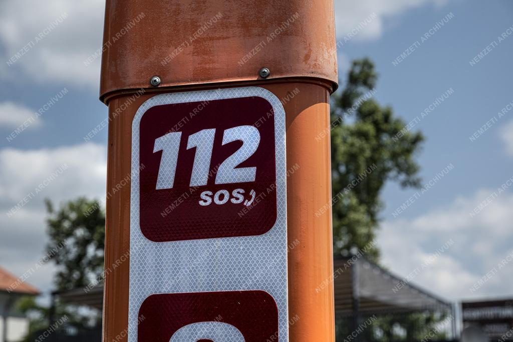 Közbiztonság - Budapest - Segélykérő állomás