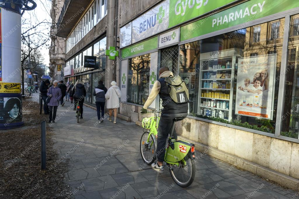 Közlekedés - Budapest - MOL Bubi közösségi kerékpár