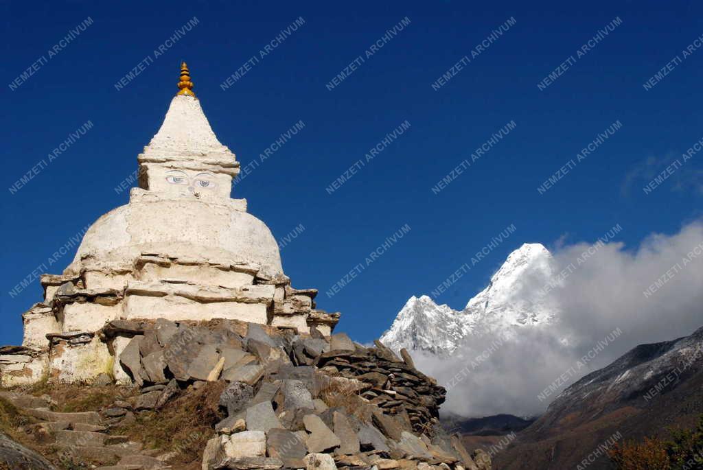 Nepál - Tengboche - Csorten
