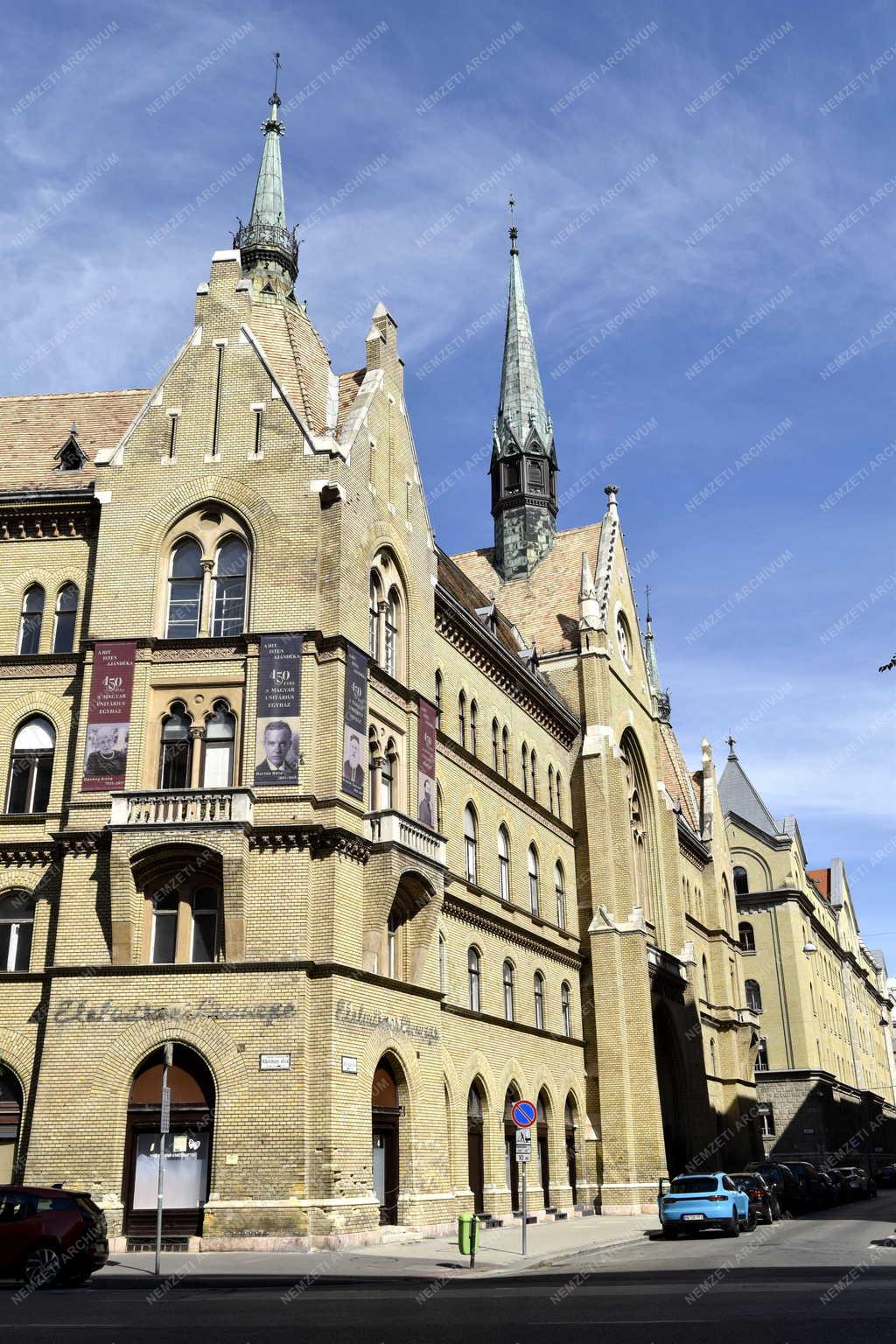 Városkép - Egyház - Budapest - Unitárius templom és székház