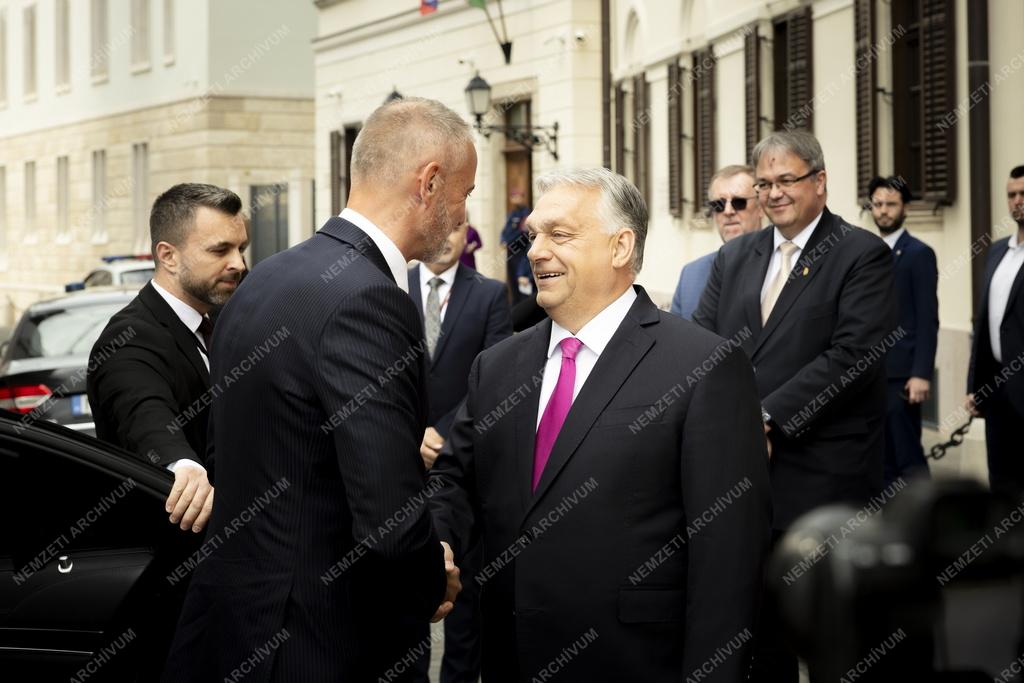 Orbán Viktor a szlovák Nemzeti Tanács elnökével tárgyalt

