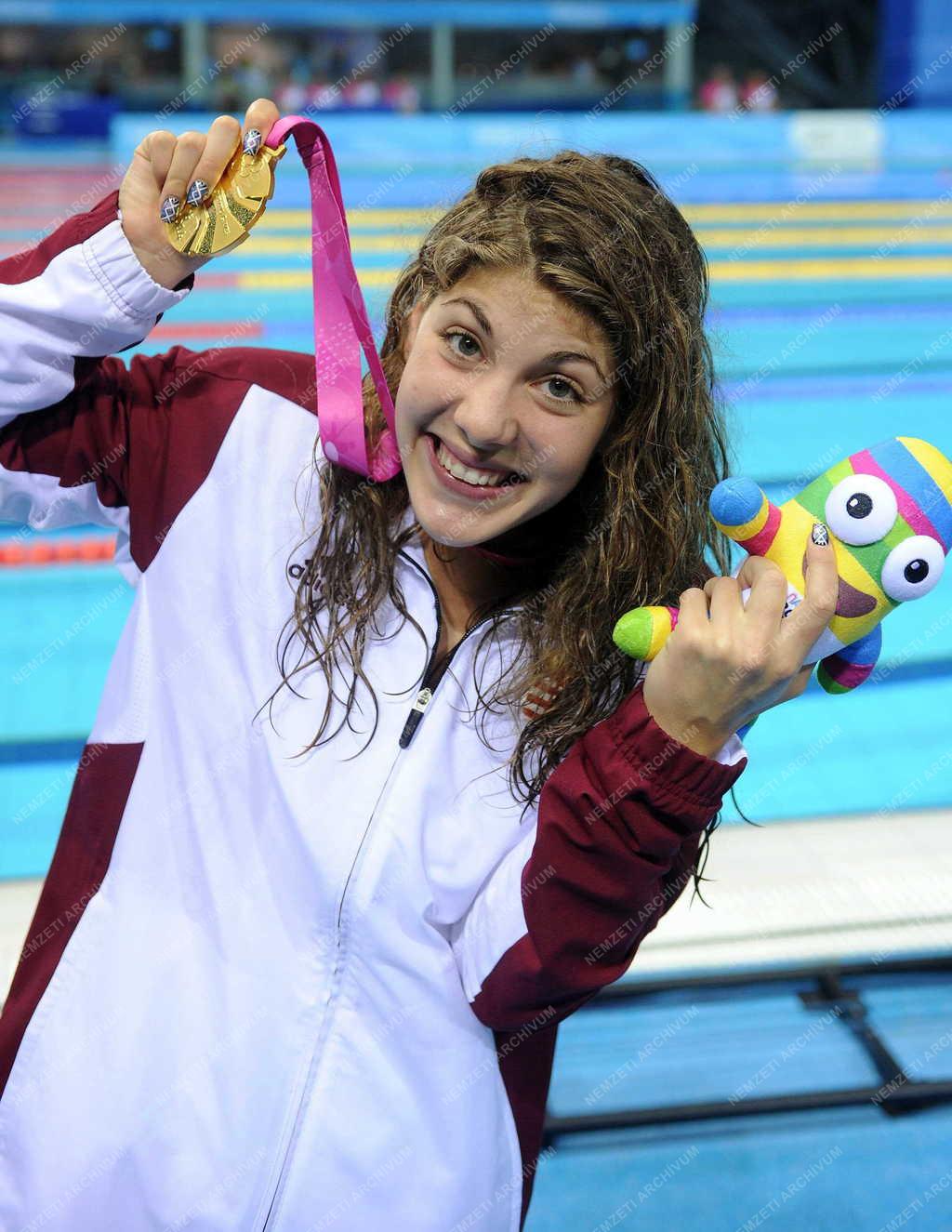 Ifjúsági olimpia - Szilágyi Liliána aranyérmes
